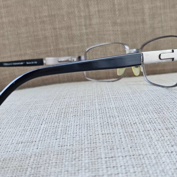 Kirkland Signature Men Eyeglasses Frame BAROLO Dk. Matte Gun Frame Made in Italy - Picture 6 of 13